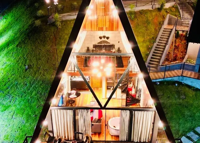 Chales De Luxo Monte Lorobell A-Frame