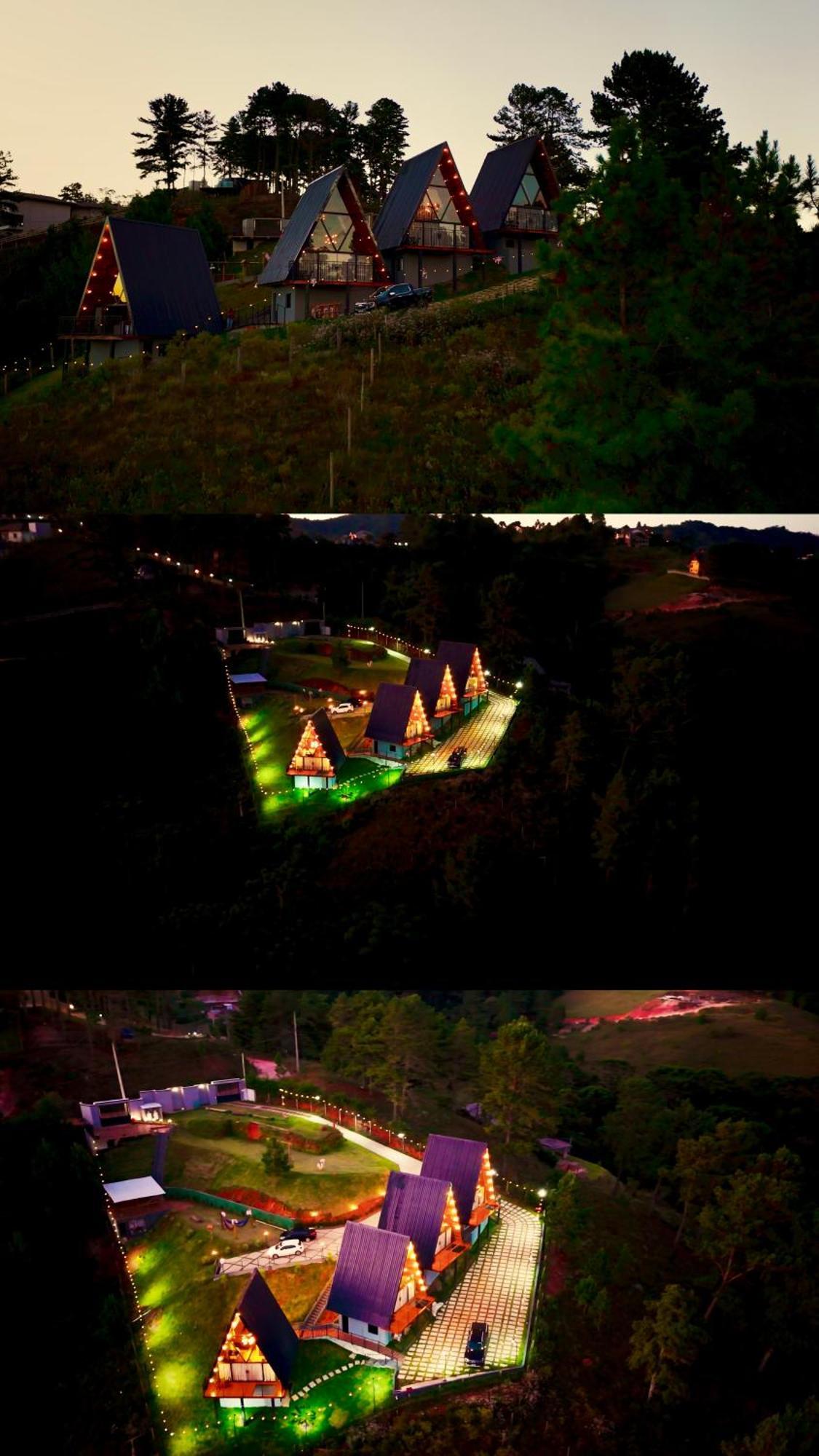 De Luxo Monte Lorobell A-frame Chalé