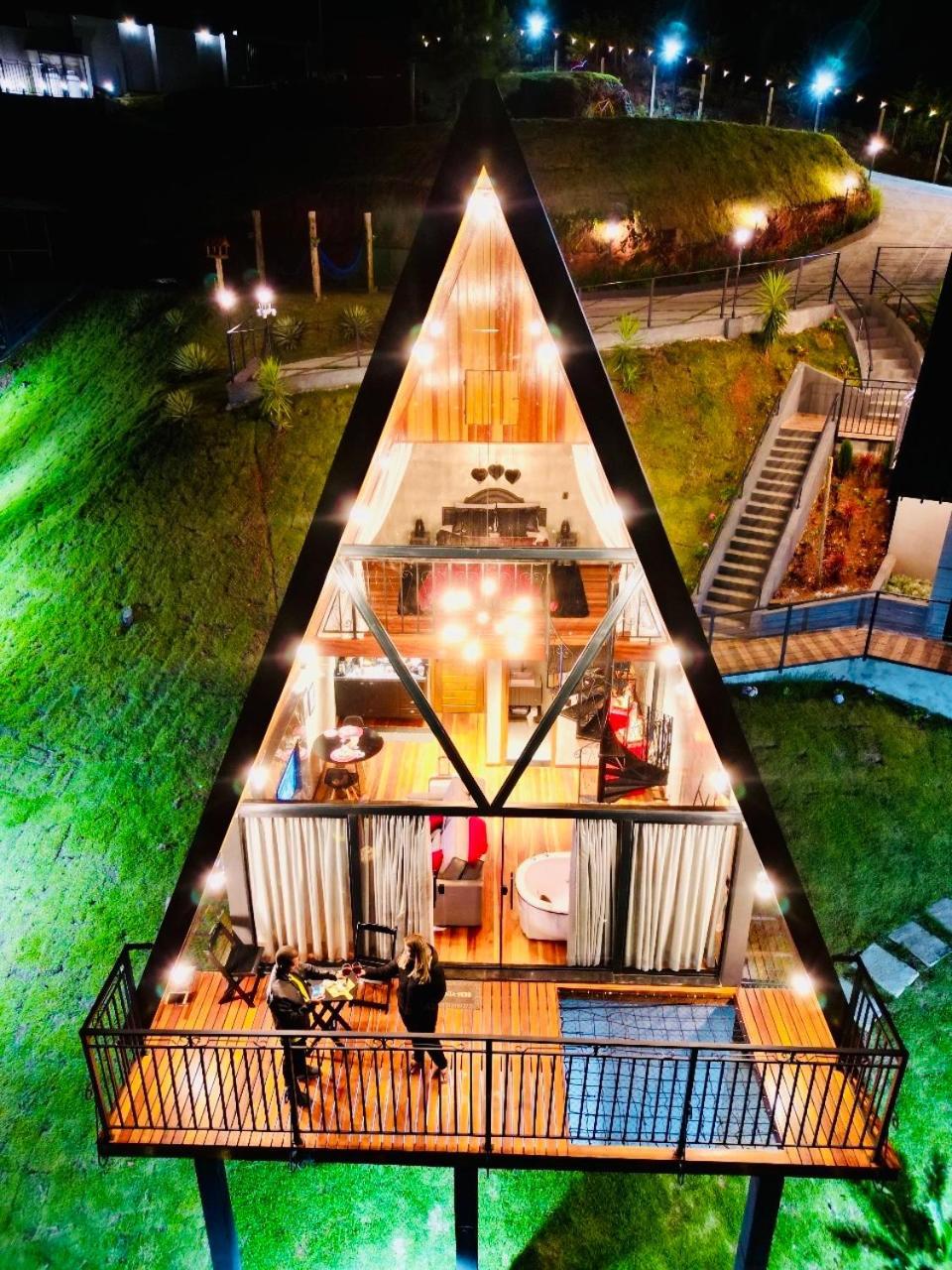 De Luxo Monte Lorobell A-frame Chalé *